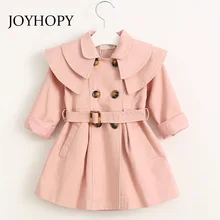 JOYHOPY/детские куртки; весенне-осенняя ветровка принцессы для девочек; пальто и куртки для девочек