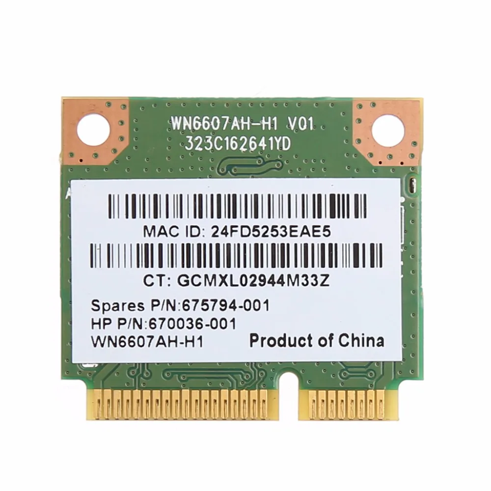 Беспроводной адаптер для карт Atheros AR5B125 SPS 675794 001 HP PN 670036 Wi Fi WLAN PCI E|Сетевые карты| |