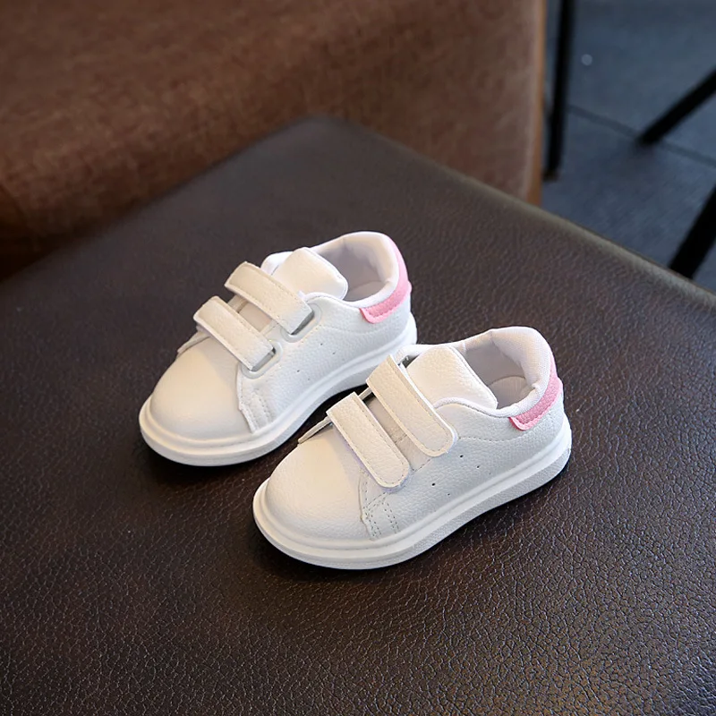 

2019 1 To 3 Years Old Baby Non-Slip Top Quality Casual Shoes Boys And Girls Soft Sports Shoes Newborn First Walk Kids Sneakers