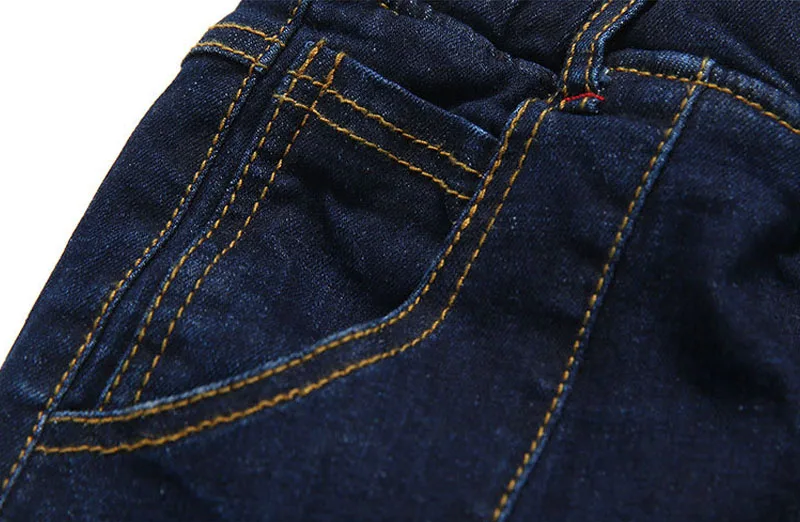 Diimuu для мальчиков Одежда для детей джинсы для малышей узкие брюки светильник мыть Повседневное джинсовые Хлопковые Штаны для мальчиков; модные детские длинные брюки для девочек