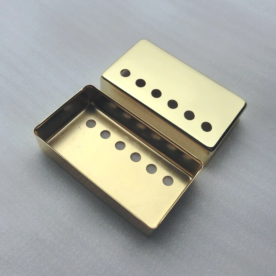 Sell Free Shipping N&B 1set Brass guitar pickup cover Gold lp guitar
