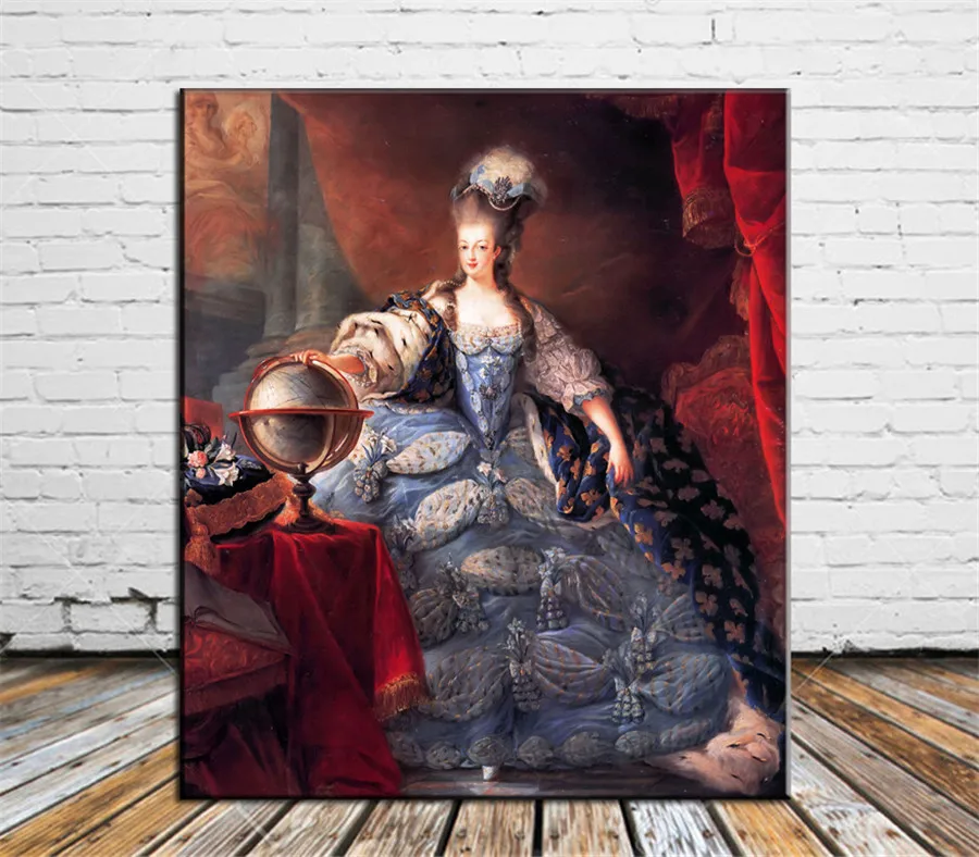 Marie Antoinette Холст Картина гостиная домашний декор Современная роспись искусство картина маслом#78