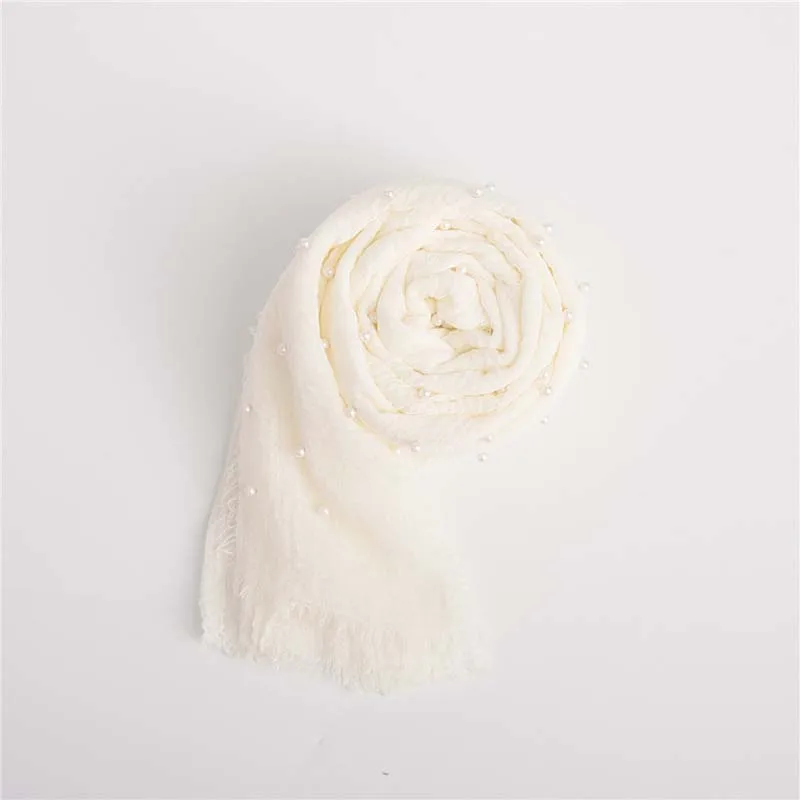Одеяла для новорожденных одеяло фон для фотосъемки реквизит для фотосессии подарок для душа 90x170 см - Color: White