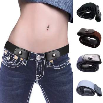 

Buckle-Free Elastic Belt No Buckle Stretch Waist Belt for Jean Pants Dresses NYZ Shop
