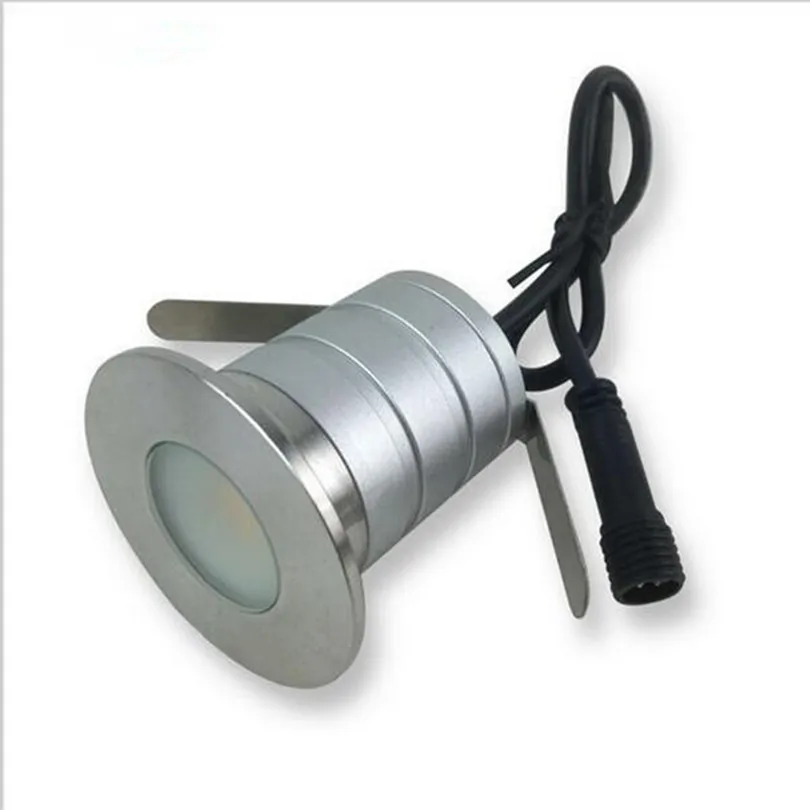 1 шт. IP67 3 Вт CREE светодиодный встраиваемый напольный светильник для улицы водонепроницаемый садовый Подземный светодиодный светильник наземный ландшафтный светильник ing