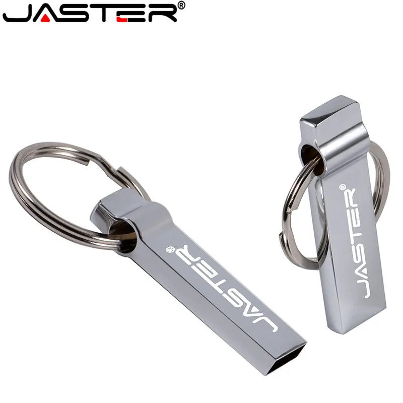 

JASTER Usb 2.0 Metal Usb Flash Drive 4g/8g Custom Logo Pendrive 16g/32g 64GB Waterproof Business Gadget Over 10pcs Logo Free