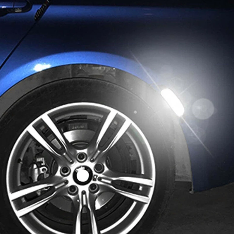 2x углеродное волокно колеса автомобиля Брови АРКА отделка губы полосы крыло Вспышки Защиты
