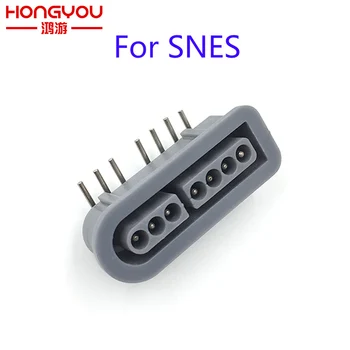 

Replacement 90 degree female 7 Pin connector part for SNES controller socket