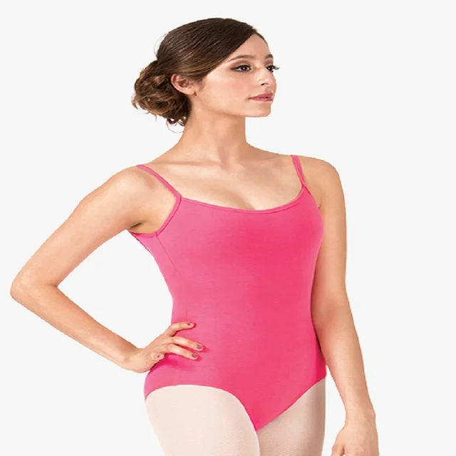 Icostumes Women Adult Brushed Camisole Dance Leotard Ballet Class