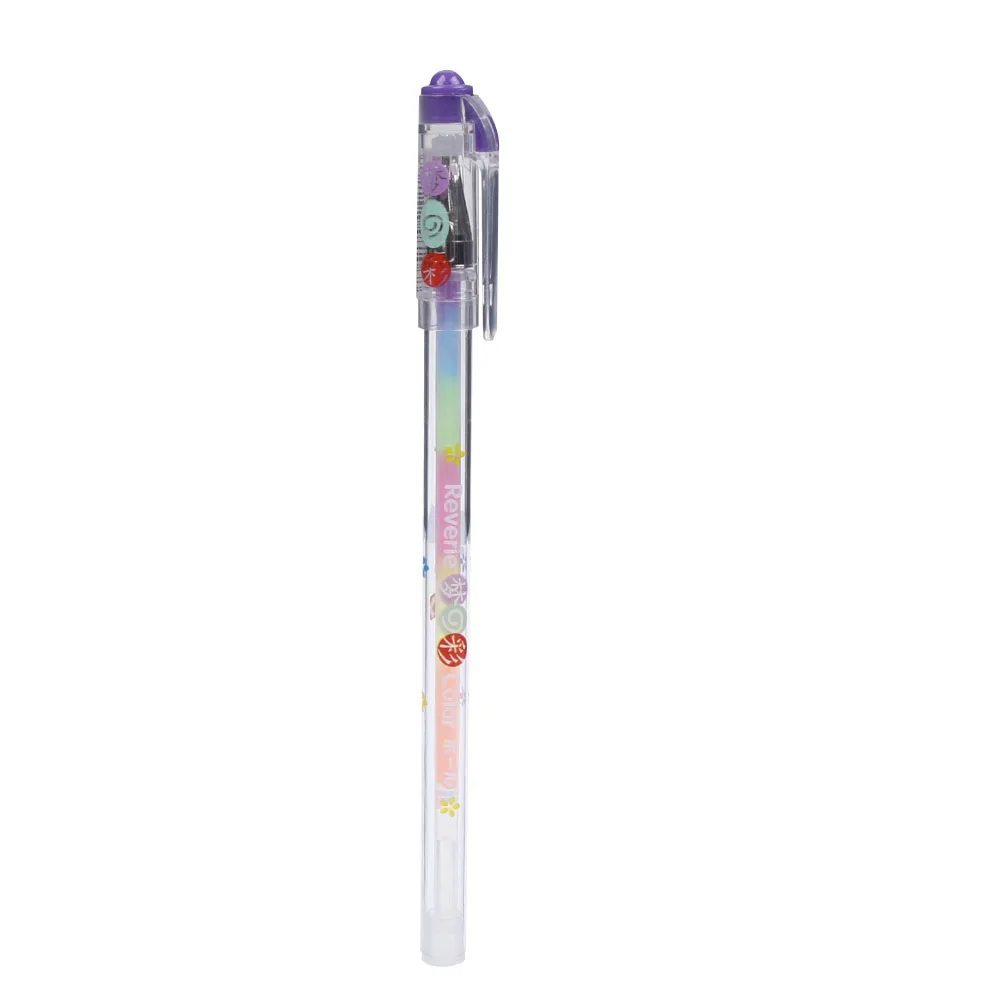 2 шт./лот 6 цветов Kawaii цветные чернила гелевая ручка милый акварельный маркер воды Меловые карандаши для фотоальбома скрапбукинга декор