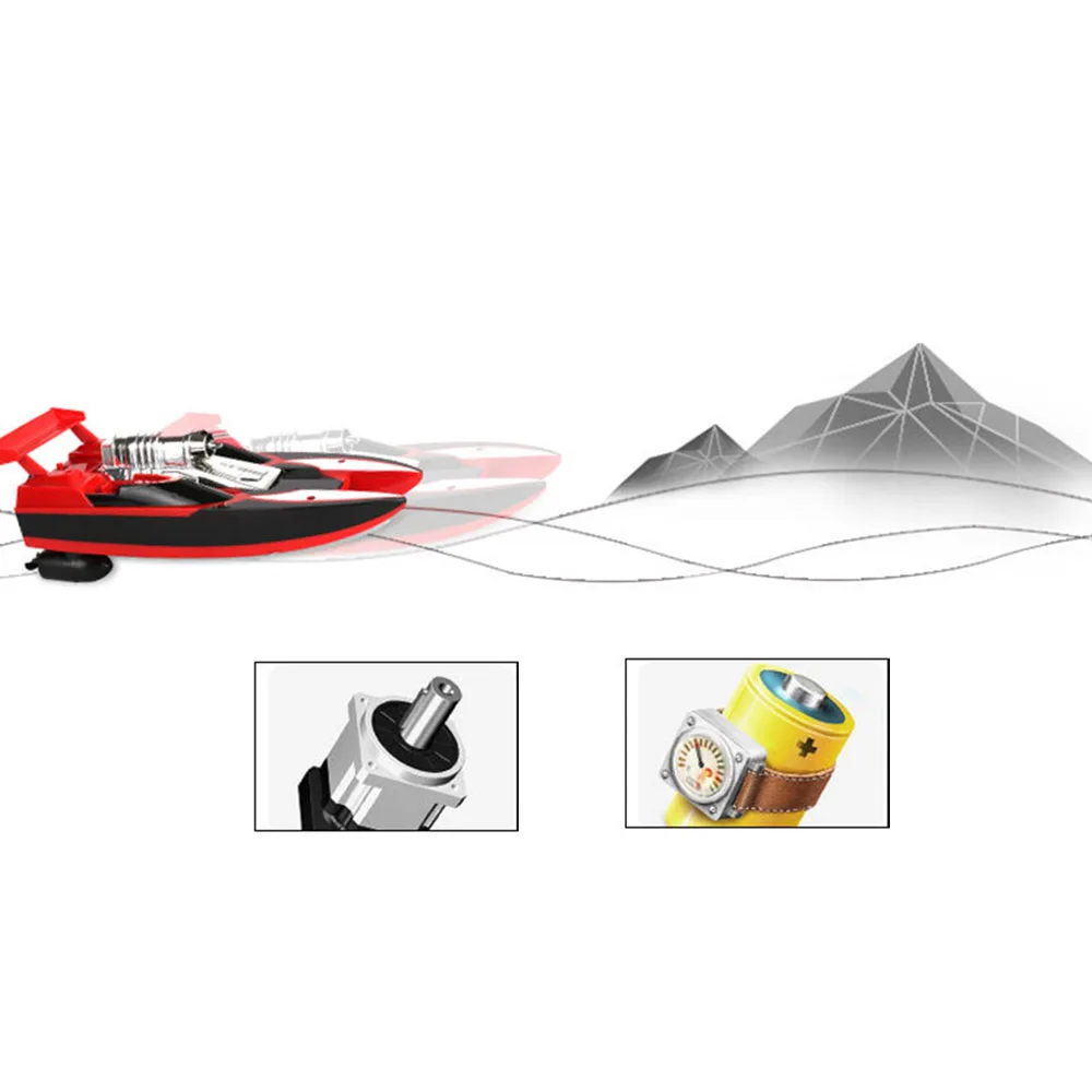 Беспроводной пульт дистанционного управления электрическая лодка скоростная лодка игрушка гребец модель лодки высокоскоростной Детский мальчик водонепроницаемый отпариватель яхты