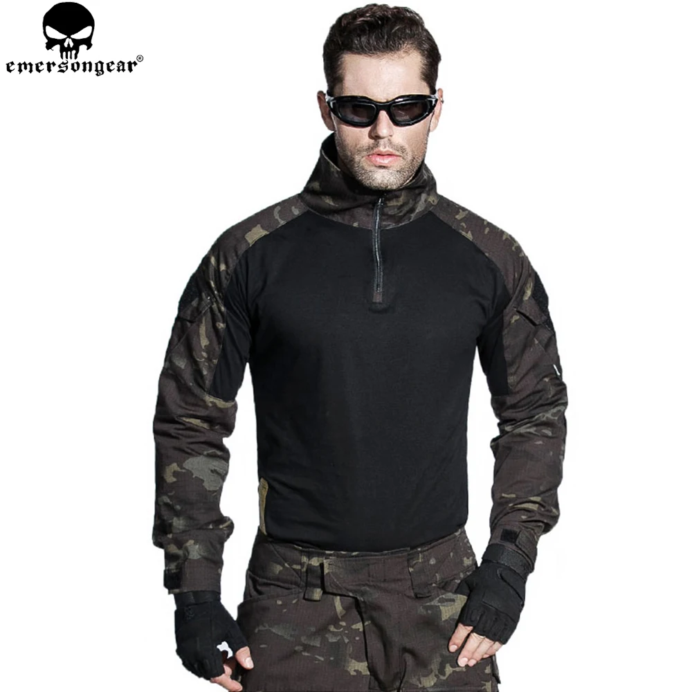 EMERSONGEAR страйкбольная тактическая БДУ форма армейская рубашка брюки с