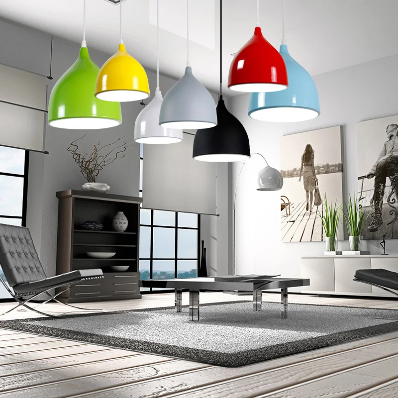 

Modern Pendant Ceiling lamps E27 LED Pendant Light Kitchen accessory Living Room Restaurant Hanging Lamp Suspension Luminaire