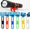 Correa de silicona para manillar de bicicleta, soporte de luz delantera, linterna, soporte de altavoz, 6 colores, 1 ud. ► Foto 1/3
