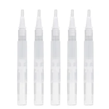 5 шт. 3 мл пустая прозрачная ручка косметический контейнер Блеск для губ Ресницы Рост макияж блеск для губ Лак Для Ногтей Тюбик