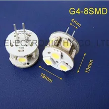 12VDC 5050 3 чипа G4 led освещение/G4led свет/G4 Светодиодные лампы/G4led лампы/led G4 12 V( 2 шт./партия
