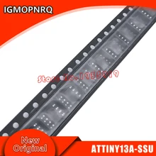5 шт./лот ATTINY13 ATTINY13A TINY13A MCU AVR 1K вспышка 20 МГц IC ATTINY13A-SSU лапками углублением SOP-8