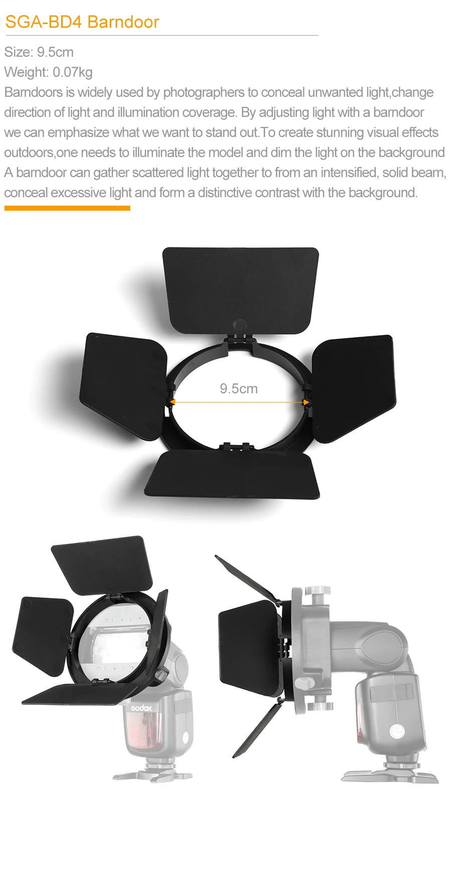 SGA-K9 набор адаптеров для рассеивателя Вспышки Аксессуары шторки/тубус/софтбокс/соты Универсальное крепление CA-SGU Speedlite для Canon Nikon