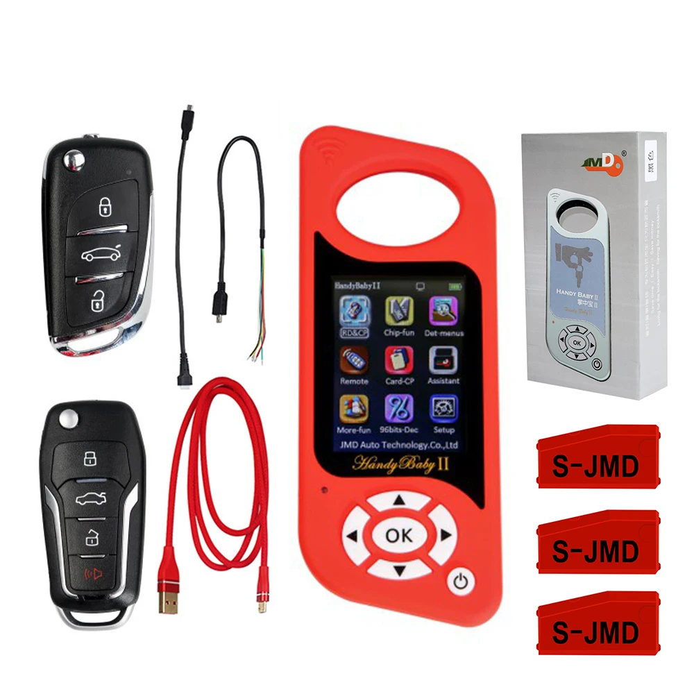Лучший JMD Handy Baby 2 Ручной Bluetooth Автомобильный ключ чип программист II Remote