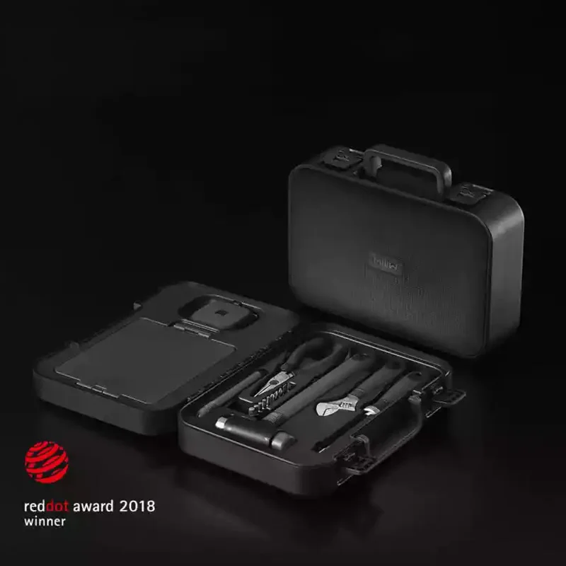  Xiaomi MIIIW 16Pcs DIY Tool Kit Toolbox General Household Hand Tool with Screwdriver Wrench Hammer 