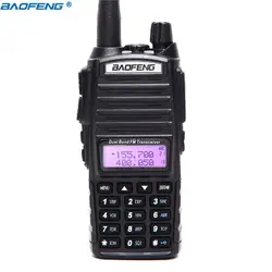 Baofeng UV-82 5 Вт Портативное Радио рация UV 82 двойной 2 PTT двухдиапазонный VHF/UHF 136-174/400-480 МГц UV82 двухстороннее CB Ham радио