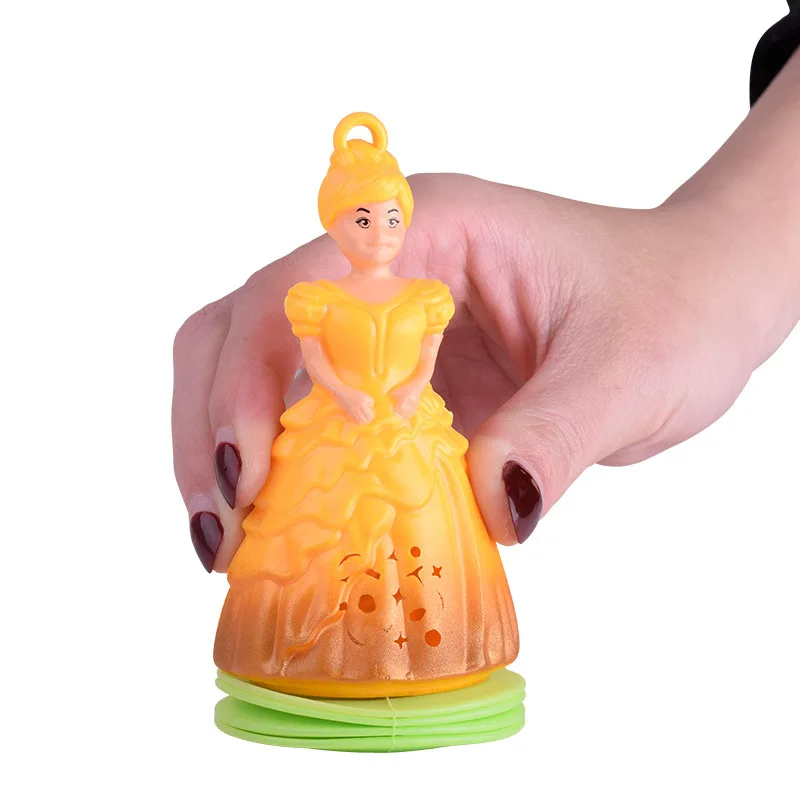 Новый, 2 предмета Светящиеся игрушки мультфильм принцесса кукла Фонари Портативный светящиеся музыка многофункциональный Игрушечные