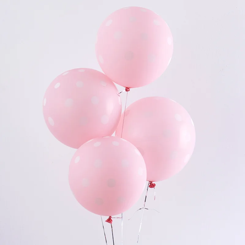 10 шт./партия, 12 дюймовые латексные воздушные шары Ryan's World, игрушки Ryan's Review, баллоны, Детские душевые украшения на день рождения, Детские Globos - Цвет: Light Pink