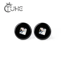 Здоровые серьги-гвоздики из керамики для женщин, модный стиль, никогда не выцветает, Яркие керамические женские серьги, ювелирные изделия, Свадебный Рождественский подарок