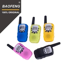 2 шт. оптовая продажа детская мини-дети UHF Walkie Talkie BF-T3 Baofeng FRS двухстороннее радио ФИО Comunicador T3 удобно рации КВ трансивер