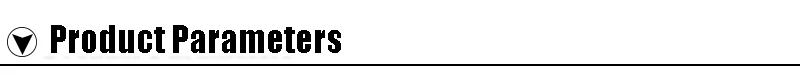Product parameters