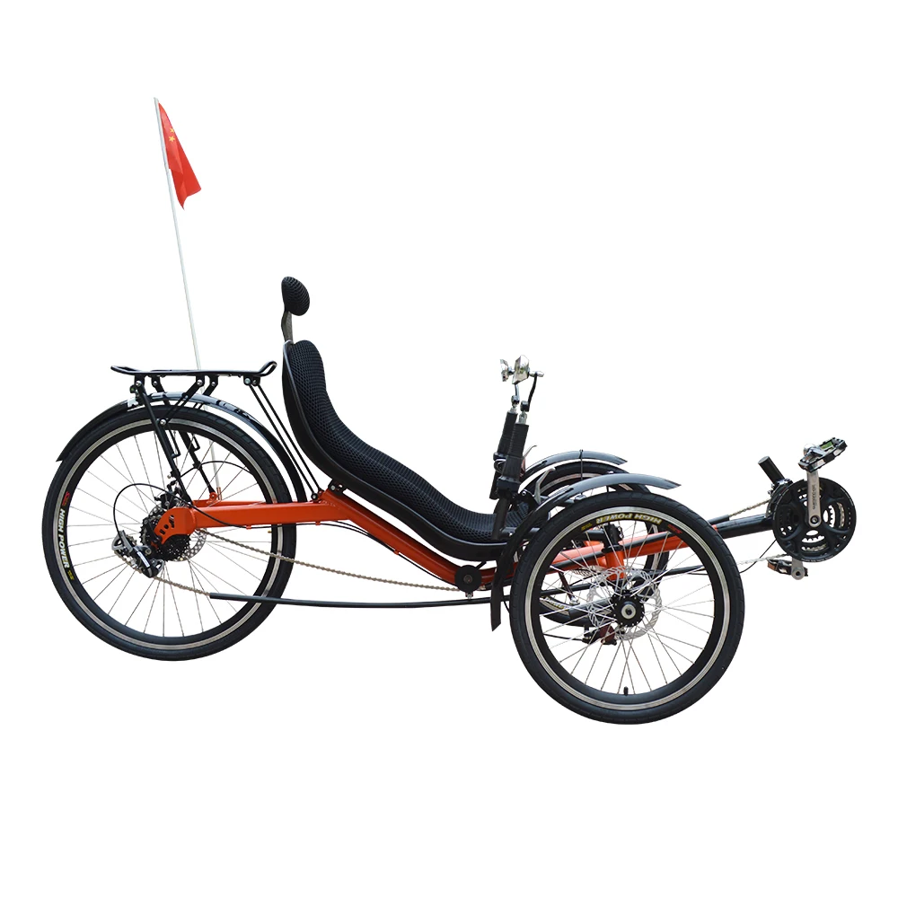Складные Лежачие Трехколесные двойные передние колеса M010 для продажи|recumbent