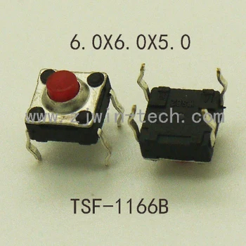 

100PCS 6x6x5mm Waterproof Momentary Tactical Button Switch 4PIN DIP Key Button Micro Button Switch