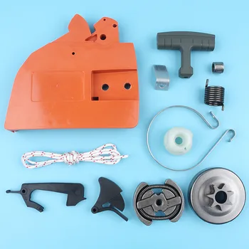 

Clutch Cover Drum Brake Band Handle Grip Kit For HUSQVARNA 137 142 Chainsaw w/ Trigger Spring Rope Needle Bearing Chain Catcher