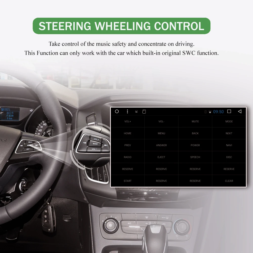 Best Bonroad 2 Din Android 9.0 Car Multimedia For Nissan Toyota Hyundai GPS Navigation Audio Player Car Radio RDS Video Player 5