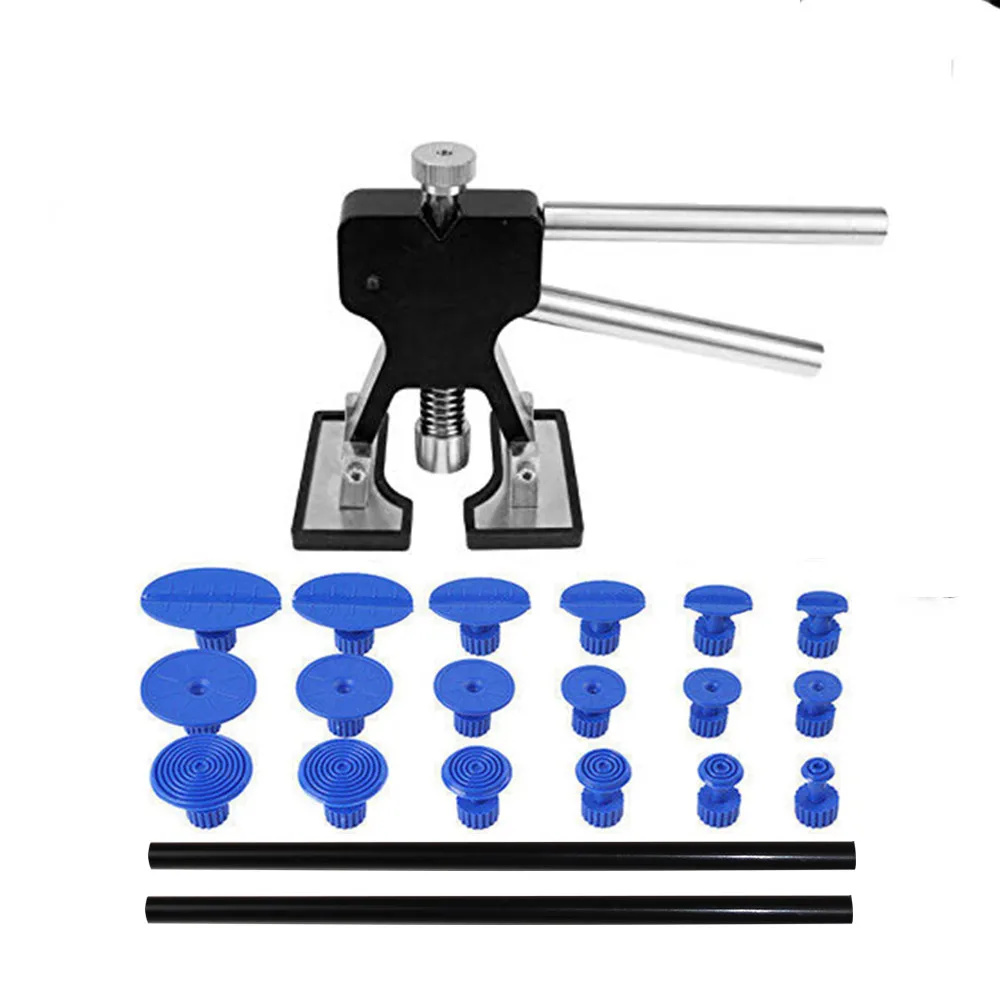 PDR безболезненные Инструменты для ремонта вмятин Съемник вмятин вкладки вмятин Лифтер для hail hamage набор ручных инструментов набор инструментов Ferramentas - Цвет: Красный