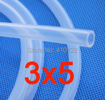 

3x5 mm Medical Use Silicone Flexible Hose Pipe