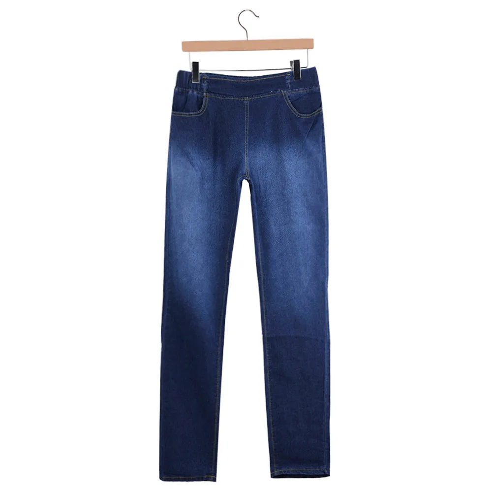 CHAMSGEND для женщин Тонкий Твердые Карманы Длинные джинсы 2019 модные пикантные повседневные узкие Брюки Высокая талия эластичный пояс