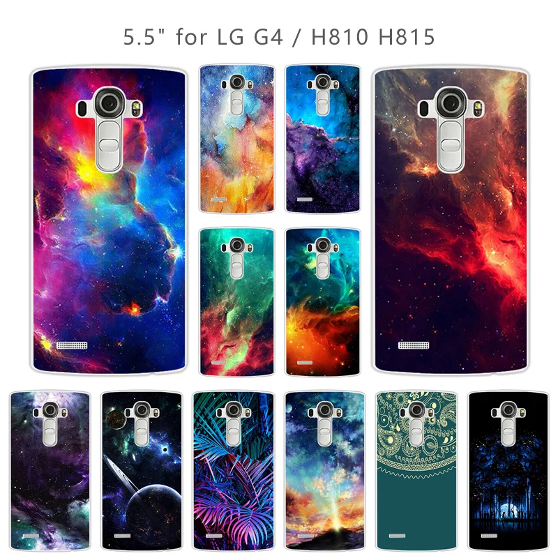 For LG G4 Nebula Case Soft Silicone Fundas 5.5 inch for H818 H810 H815 Phone Cases Transparent TPU Coque Capa |
