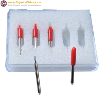 

N Grade 5pcs/pack 60 Degree Big Redsail Vinyl Cutter Replacement Blades for Reflective Sheeting Cutting