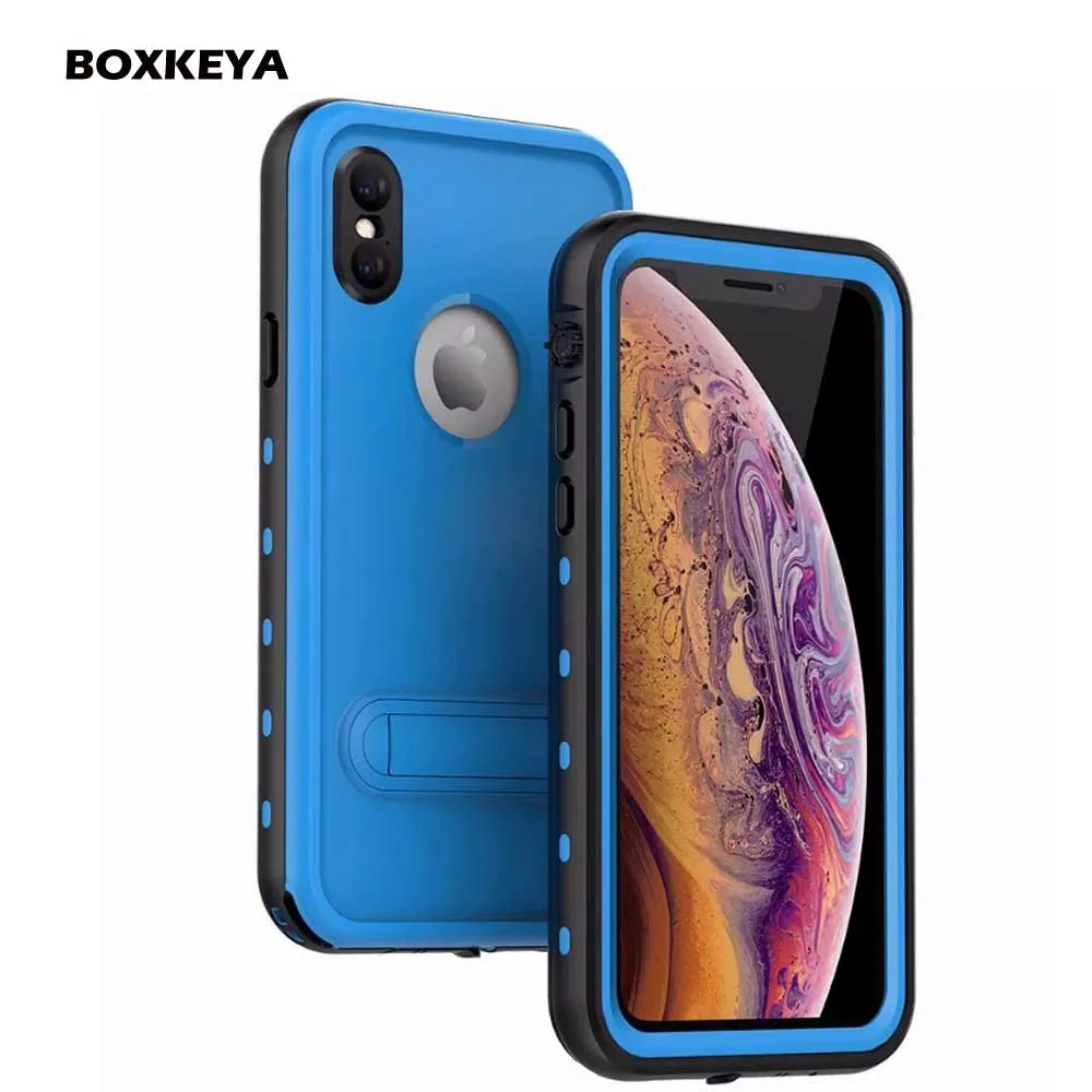 Водонепроницаемый чехол для iPhone X XS Max XR, противоударный, для плавания, дайвинга, защита от снега, чехол для iPhone X XR XS, подводный защитный чехол