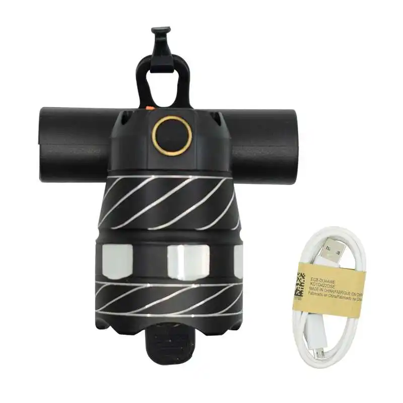 Perfect 15000lm T6 LED Bike Front Lights Bicycle Headlight Waterproof USB Rechargeable Cycling Tail Rear Light for Outdoor Night Riding 8