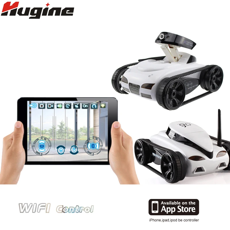 Wi Fi RC Tank гусеничный Радиоуправляемый автомобиль камера в реальном времени