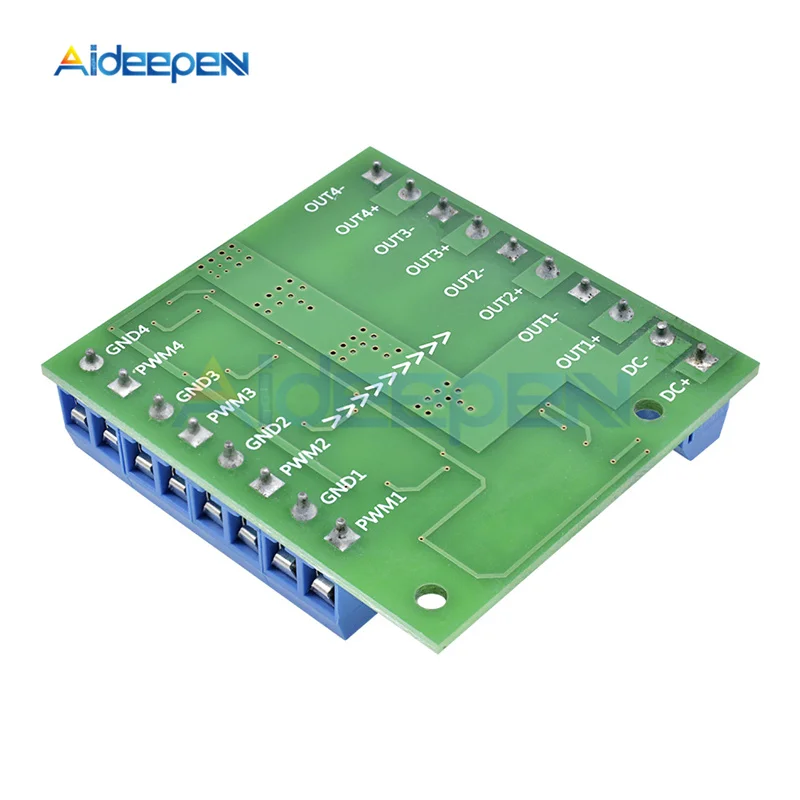 4 канала MOS FET F5305S импульсный триггер контроллер ШИМ модуль PLC интерфейс для скорости двигателя лампы легкость электромагнитный клапан