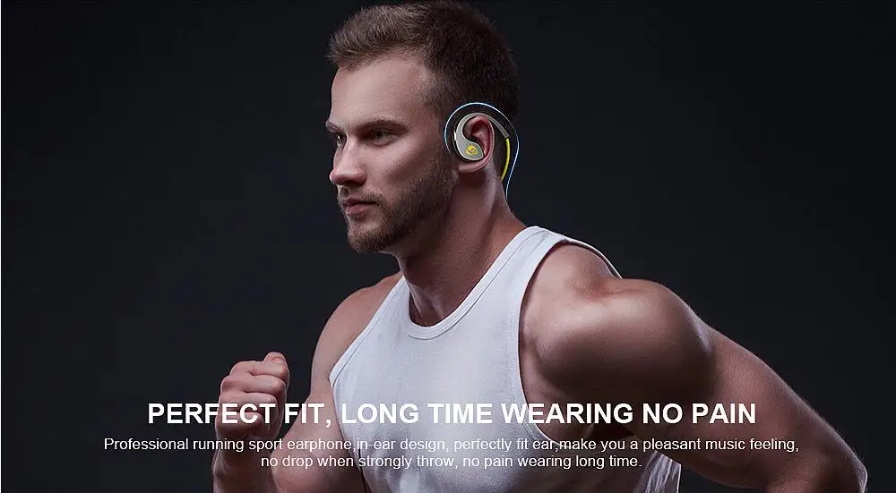 OVLENG S12 Bluetooth звук наушники-вкладыши спортивные наушники с микрофоном для huawei iPhone samsung гарнитура MP3 IPX4 водонепроницаемый уровень