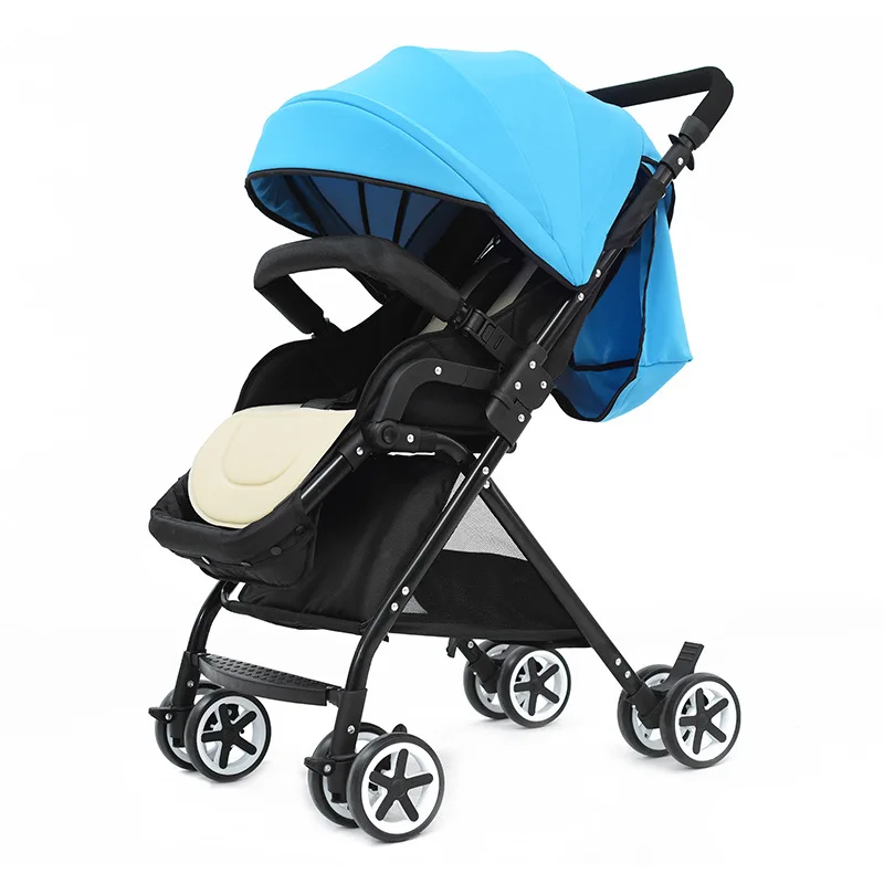 

Lightweight four-wheeled stroller high landscape multi-function