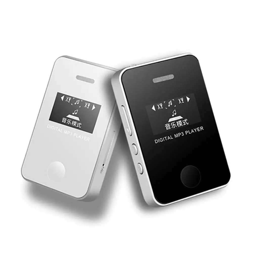 1 Inch LCD Display Students Sports MP3 Player Support TF Card English Version Support 16gb TF Card