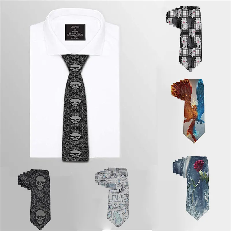 Новинка,, мужской галстук с 3D принтом, полиэстер, ширина 8 см, Бабочка, цветочный галстук для мужчин, свадебные аксессуары, вечерние, банкетные Галстуки 5QR-LD03