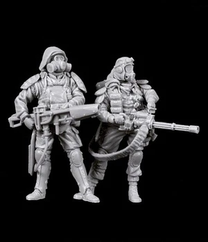 

1/35 Stalkers Set Grinder & Exterminator Apocalyptic toy Resin Model Miniature Kit unassembly Unpainted