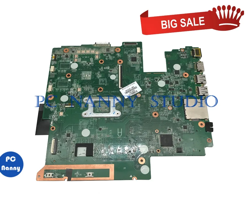 ПК Няня для hp pavilion 14 b144sf B Материнская плата ноутбука 721213 501 DA0U33MB6E0 I3 3227U