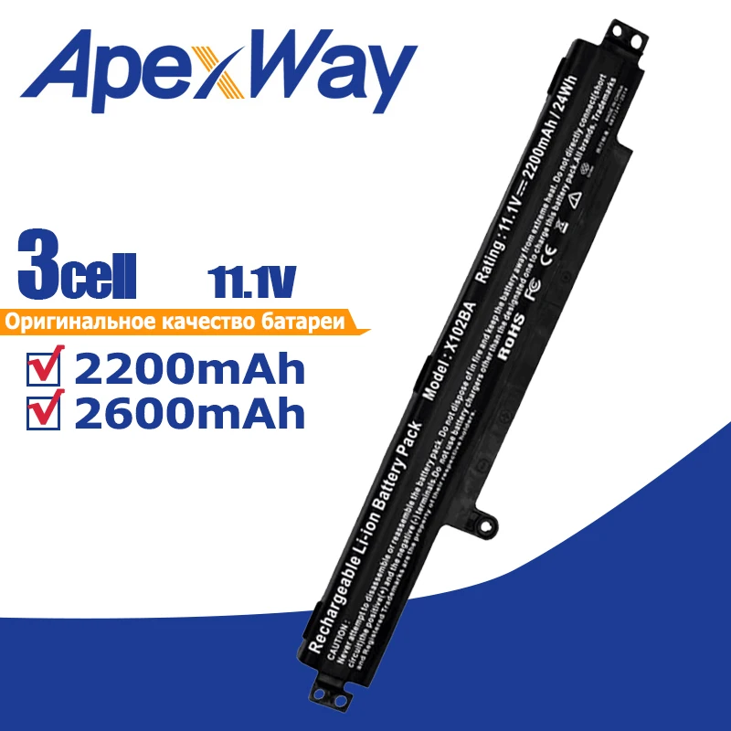 Аккумулятор для ноутбука A31N1311 11 1 В Asus VivoBook F102BA F102BA-DF047H X102B X102BA BH41T F102B T | Компьютеры